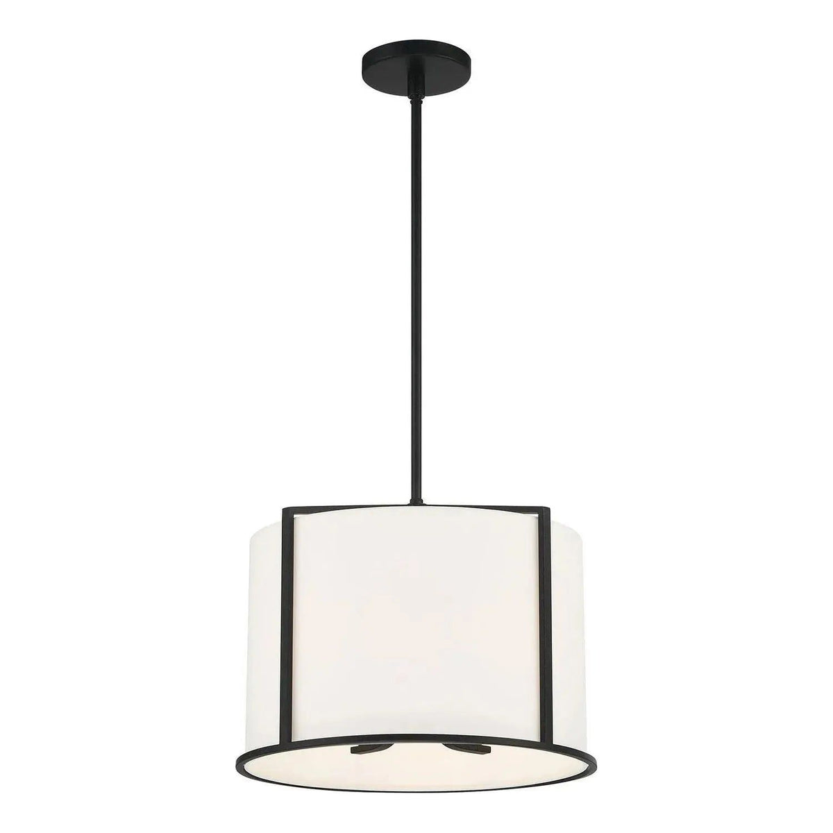 Crystorama - Carlyn Pendant - CAR-9201-BK | Montreal Lighting & Hardware