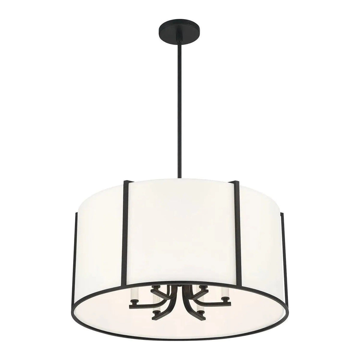 Crystorama - Carlyn Pendant - CAR-9201-BK | Montreal Lighting & Hardware