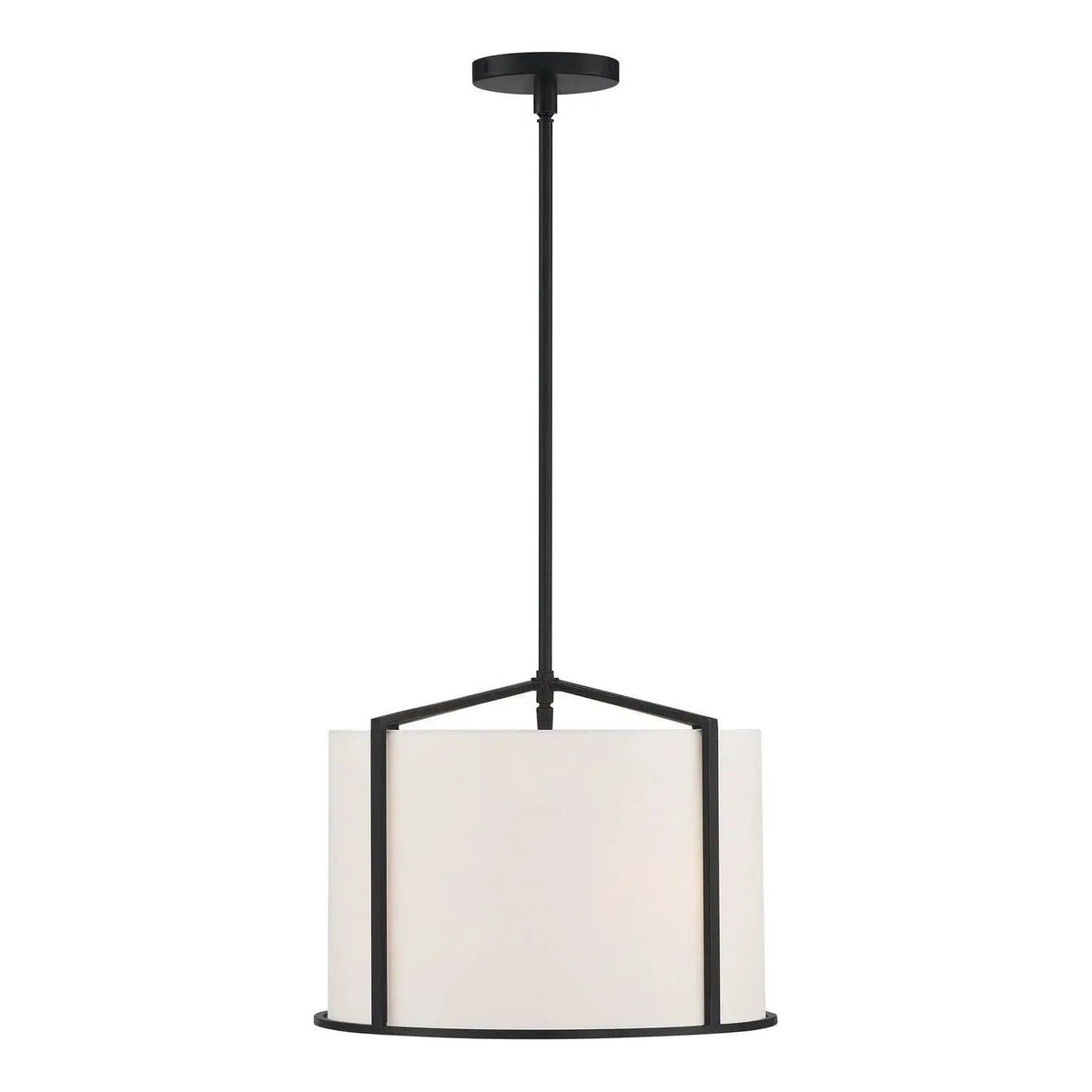 Crystorama - Carlyn Pendant - CAR-9204-BK | Montreal Lighting & Hardware