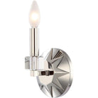Crystorama - Carson One Light Wall Mount - 8851-PN | Montreal Lighting & Hardware