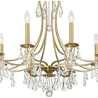 Crystorama - Cedar Chandelier - 5938-CH-CL-MWP | Montreal Lighting & Hardware