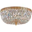 Crystorama - Ceiling Mount Three Light Ceiling Mount - 712-OB-CL-SAQ | Montreal Lighting & Hardware