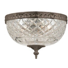 Crystorama - Ceiling Mount Two Light Ceiling Mount - 117-10-EB | Montreal Lighting & Hardware