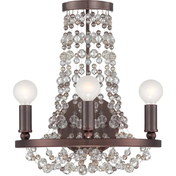 Channing Three Light Wall Mount