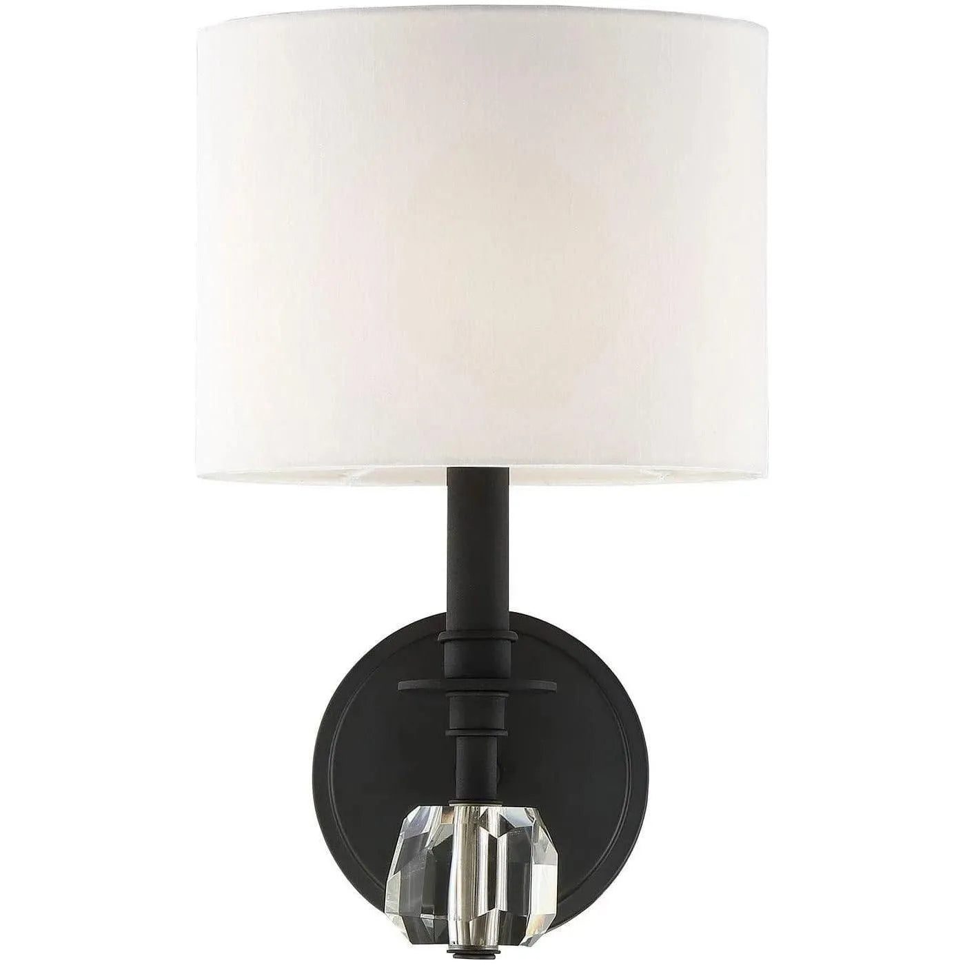 Crystorama - Chimes One Light Wall Mount - CHI-211-AG | Montreal Lighting & Hardware