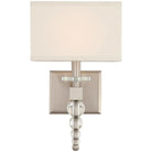 Crystorama - Clover One Light Wall Mount - CLO-8892-BN | Montreal Lighting & Hardware