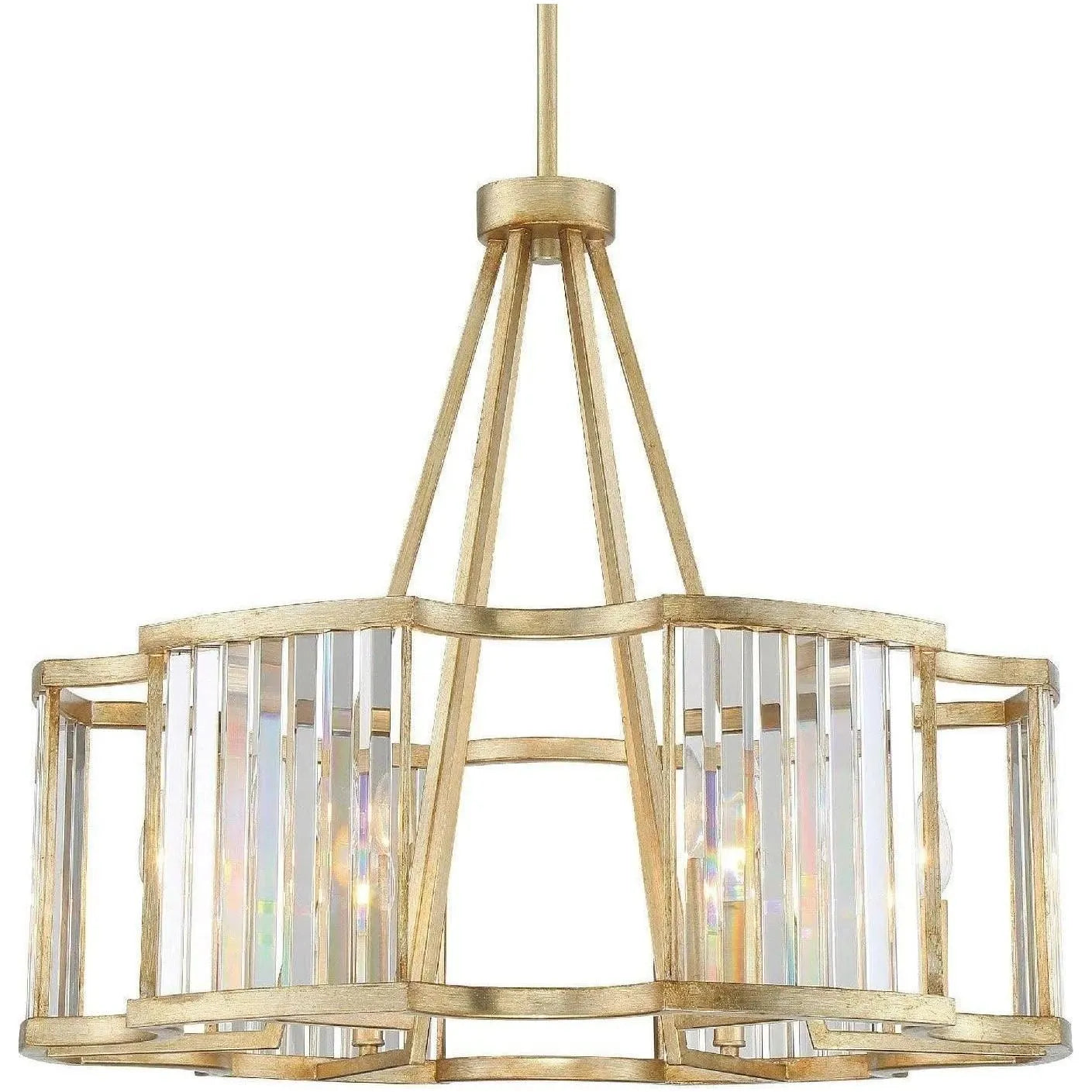 Crystorama - Darcy Six Light Pendant - DAR-1016-DT | Montreal Lighting & Hardware