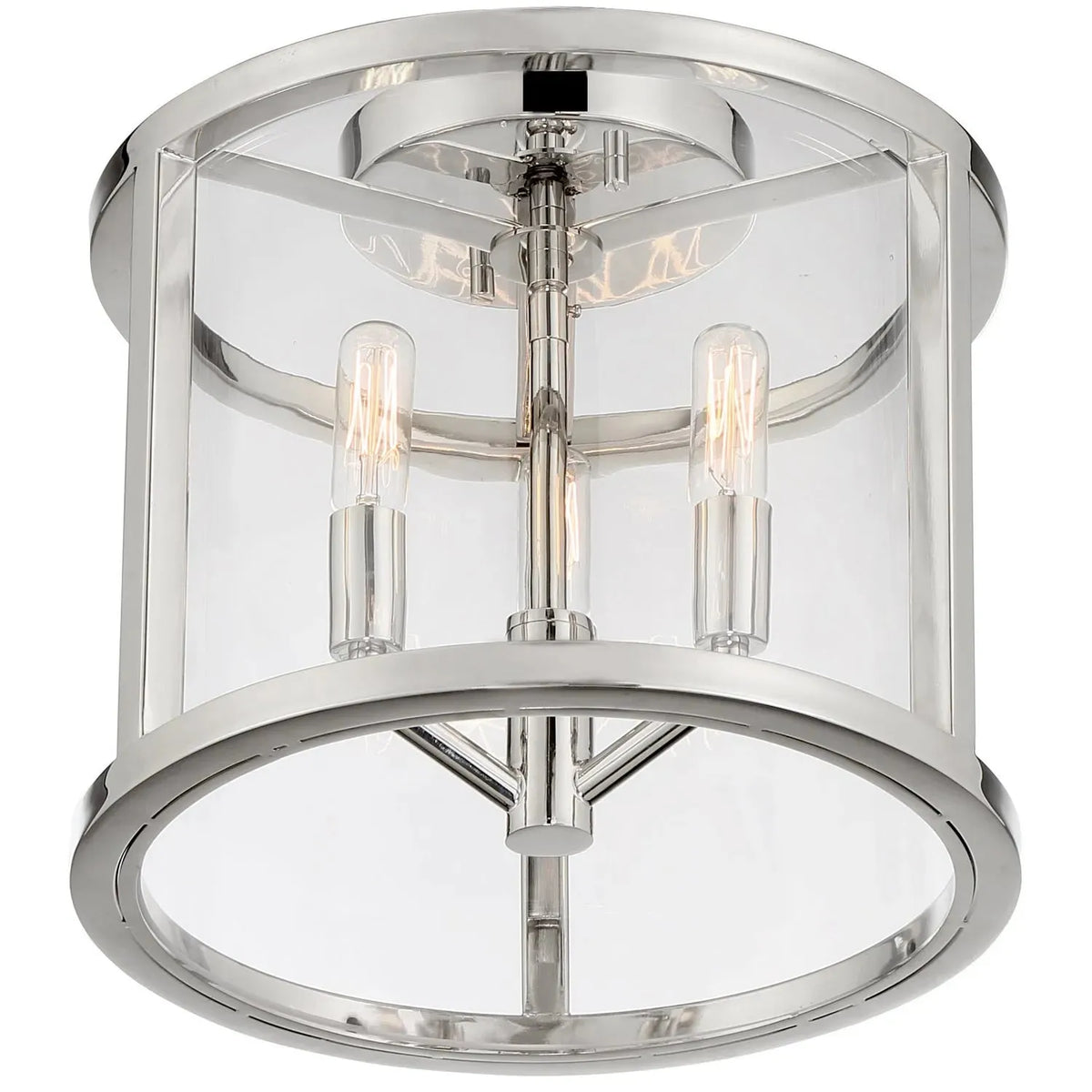 Crystorama - Devon Ceiling Mount - DEV-B8003-PN_CEILING | Montreal Lighting & Hardware
