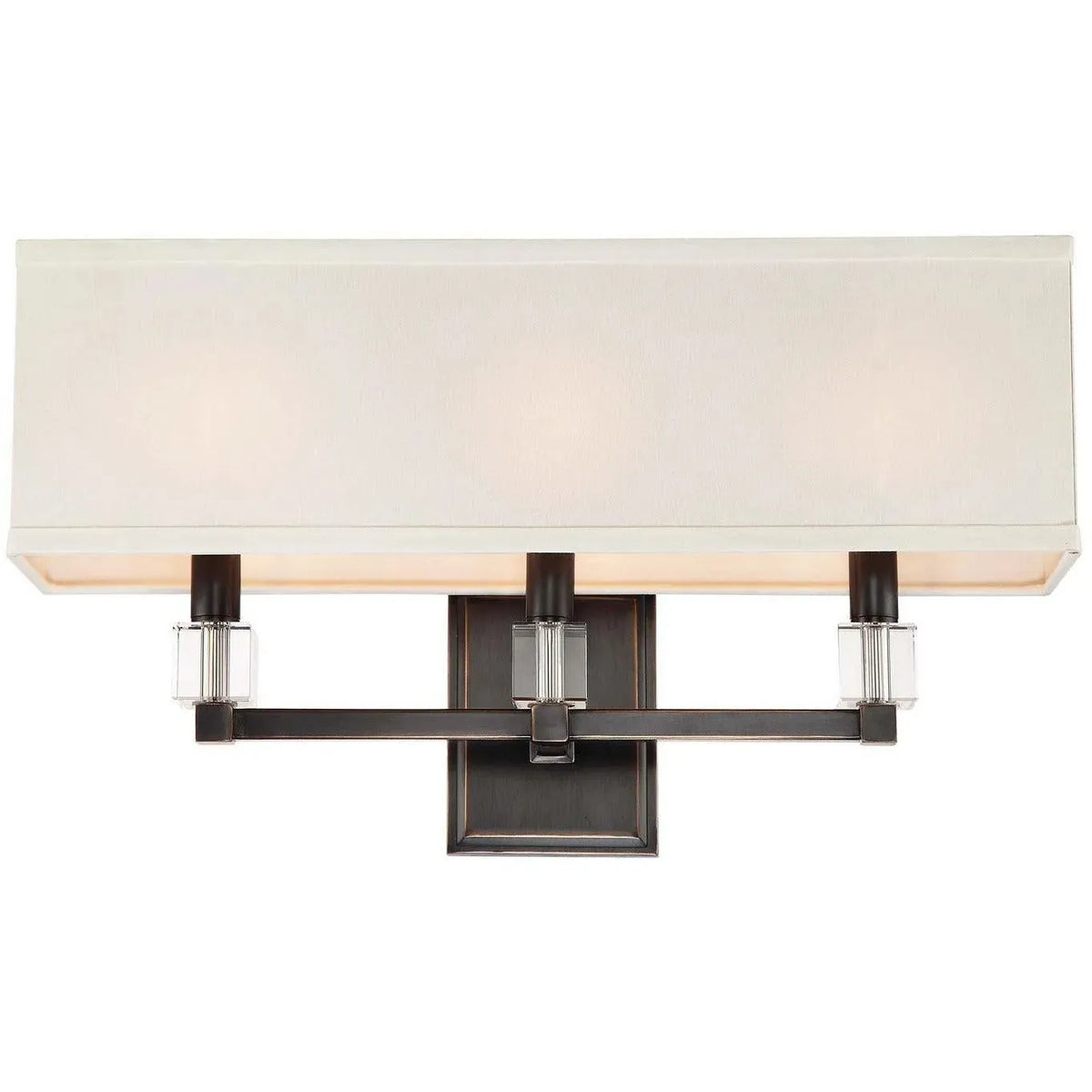Crystorama - Dixon Three Light Bathroom Vanity - 8883-OR | Montreal Lighting & Hardware