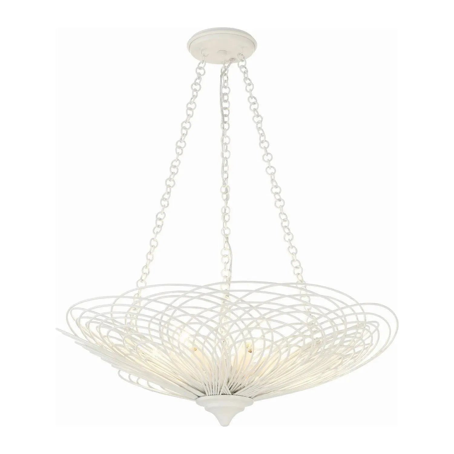 Crystorama - Doral Chandelier - DOR-B7706-MT | Montreal Lighting & Hardware