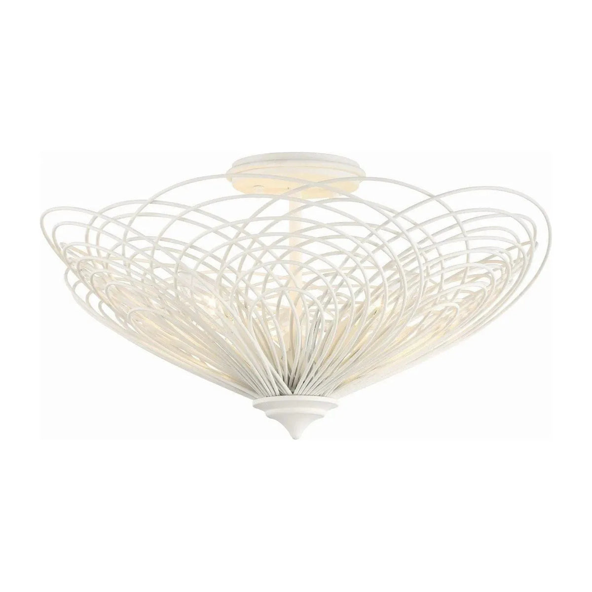 Crystorama - Doral Semi Flush Mount - DOR-B7703-MT | Montreal Lighting & Hardware