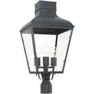 Crystorama - Dumont Three Light Outdoor Lantern Post - DUM-9808-GE | Montreal Lighting & Hardware