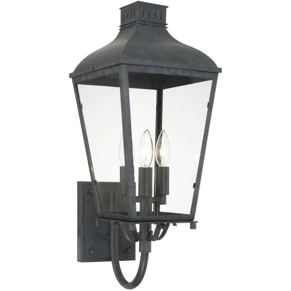 Dumont Three Light Outdoor Wall Mount