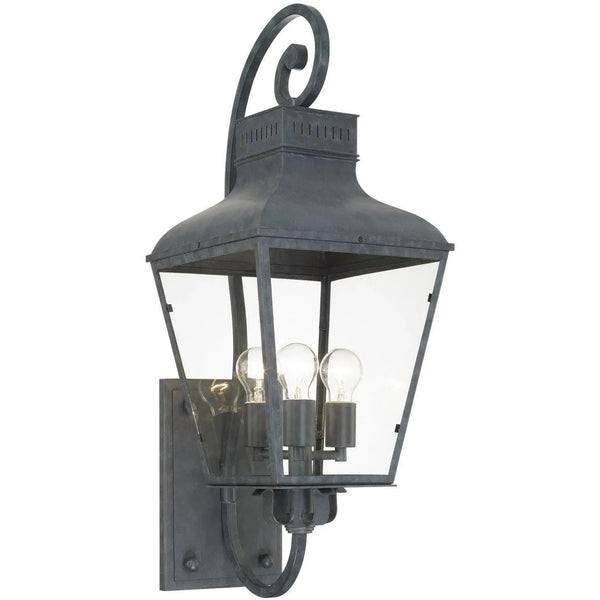 Dumont Three Light Outdoor Wall Mount