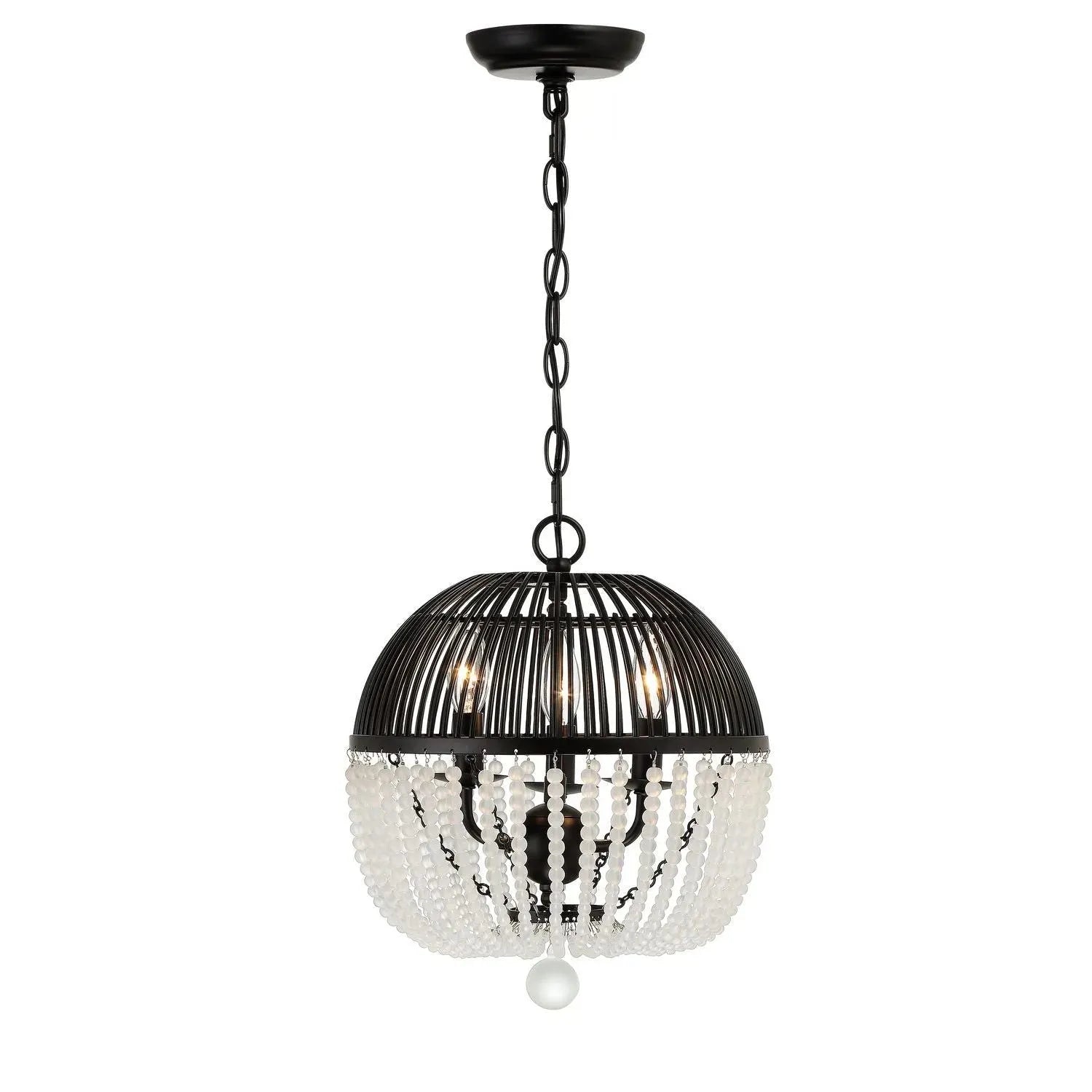 Crystorama - Duval Three Light Mini Chandelier - DUV-623-GA | Montreal Lighting & Hardware