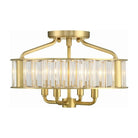 Crystorama - Farris Ceiling Mount - FAR-6000-AG | Montreal Lighting & Hardware
