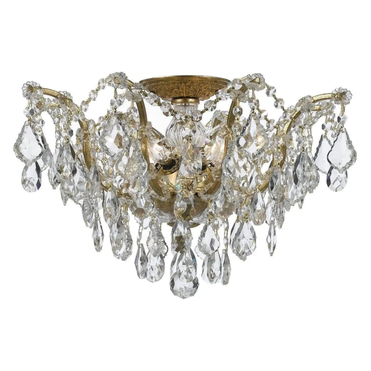 Crystorama - Filmore Ceiling Mount - 4457-GA-CL-MWP | Montreal Lighting & Hardware