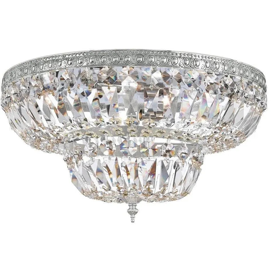 Crystorama - Four Light Ceiling Mount - 718-CH-CL-MWP | Montreal Lighting & Hardware
