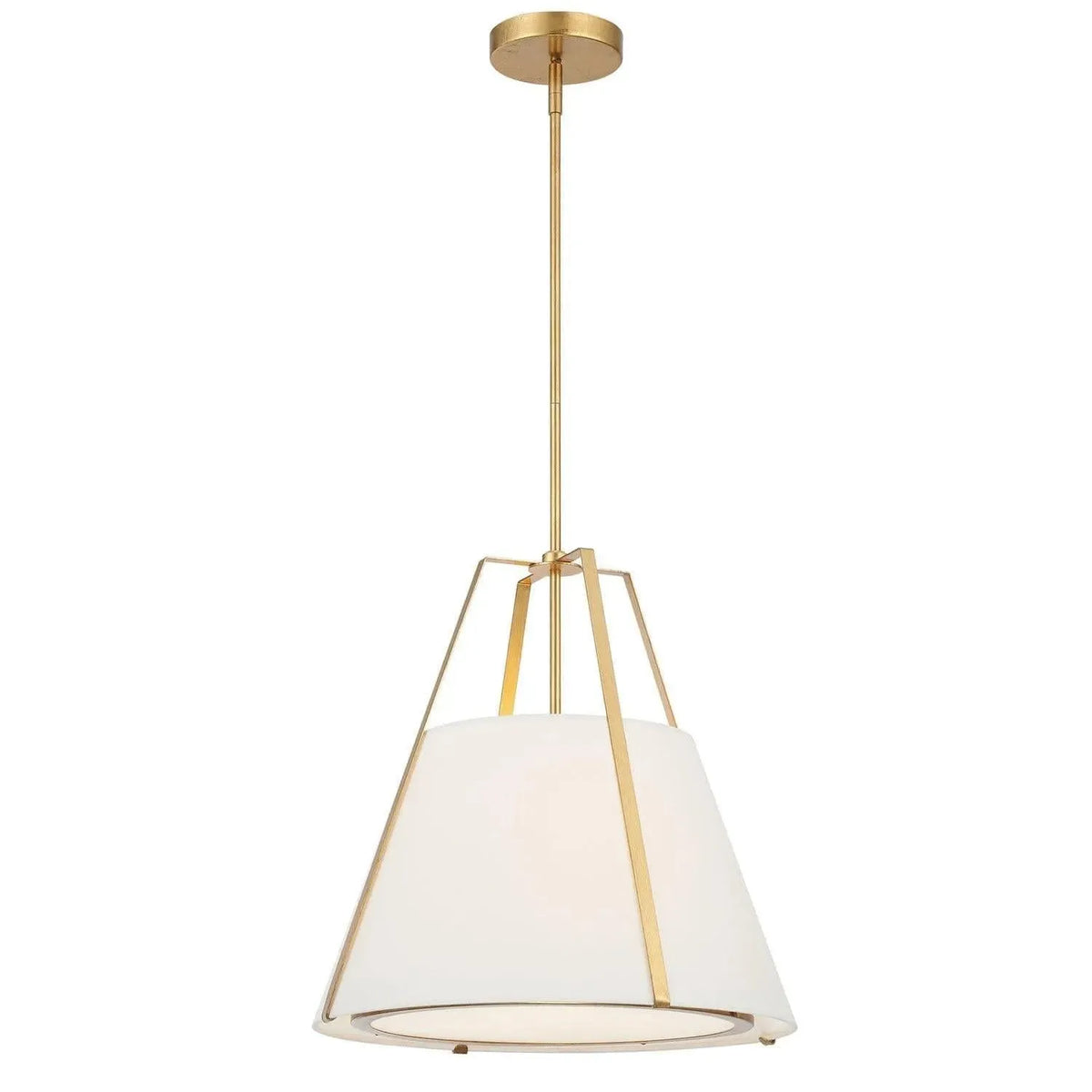 Crystorama - Fulton Pendant - FUL-904-GA | Montreal Lighting & Hardware