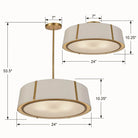 Crystorama - Fulton Six Light Chandelier - FUL-907-BK | Montreal Lighting & Hardware