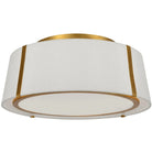 Crystorama - Fulton Three Light Ceiling Mount - FUL-905-GA | Montreal Lighting & Hardware