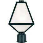 Crystorama - Glacier One Light Outdoor Lantern Post - GLA-9707-OP-BC | Montreal Lighting & Hardware
