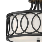 Crystorama - Graham Three Light Ceiling Mount - 285-GA | Montreal Lighting & Hardware