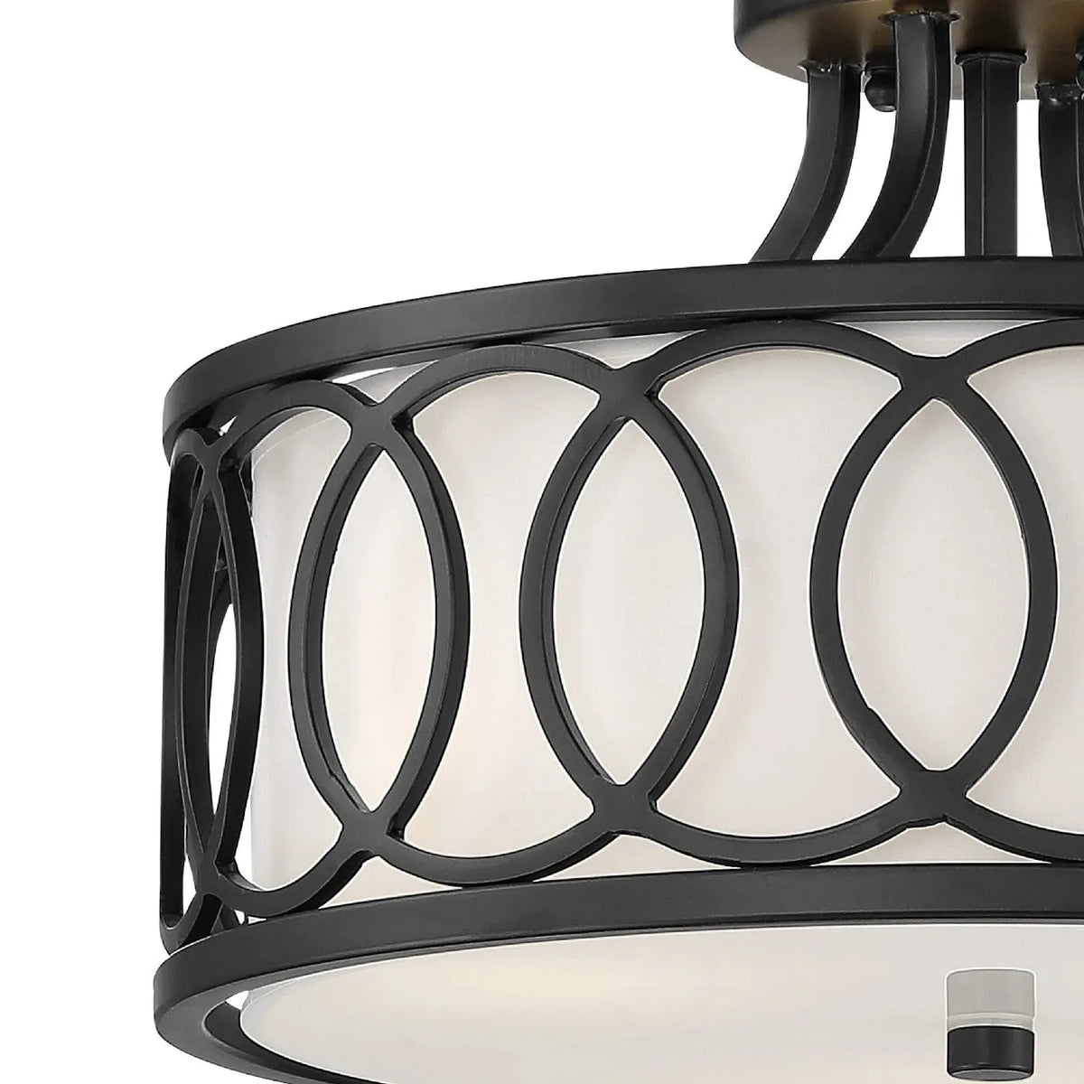 Crystorama - Graham Three Light Ceiling Mount - 285-GA | Montreal Lighting & Hardware