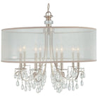 Crystorama - Hampton Eight Light Chandelier - 5628-CH | Montreal Lighting & Hardware