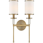 Crystorama - Hatfield Two Light Wall Mount - HAT-472-VG | Montreal Lighting & Hardware