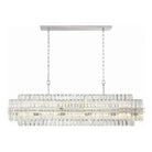 Crystorama - Hayes Linear Chandelier - HAY-1417-PN | Montreal Lighting & Hardware