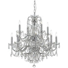 Crystorama - Imperial Chandelier - 3228-CH-CL-I | Montreal Lighting & Hardware