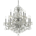 Crystorama - Imperial Chandelier - 3228-CH-CL-SAQ | Montreal Lighting & Hardware