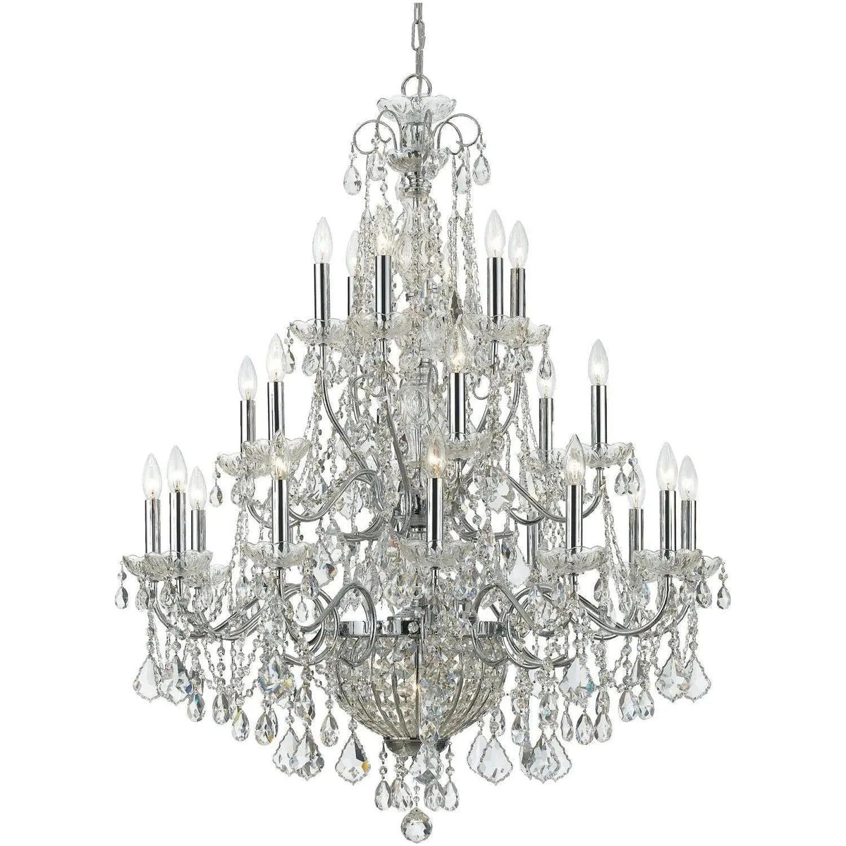Crystorama - Imperial Chandelier - 3229-CH-CL-MWP | Montreal Lighting & Hardware