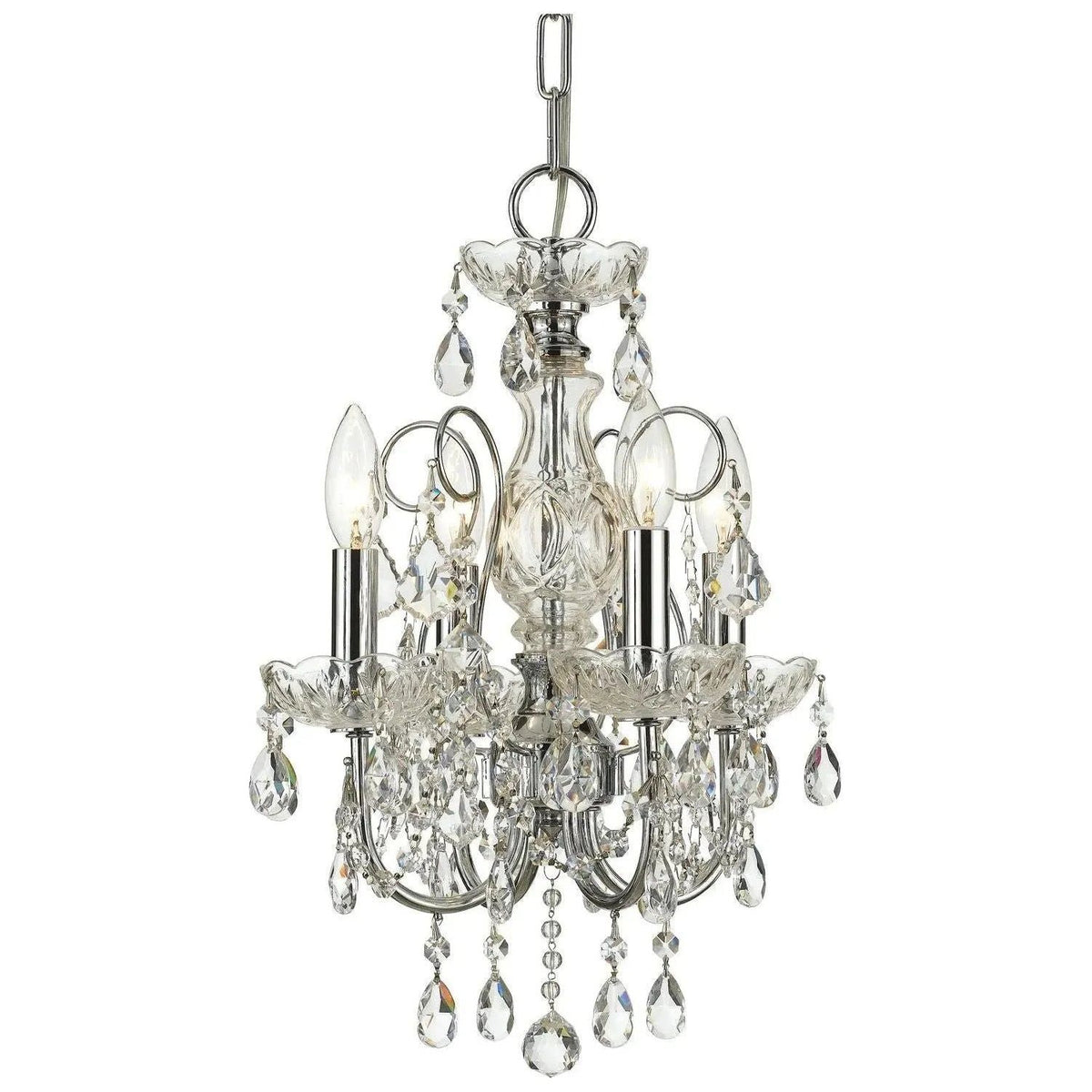 Crystorama - Imperial Mini Chandelier - 3224-CH-CL-MWP | Montreal Lighting & Hardware