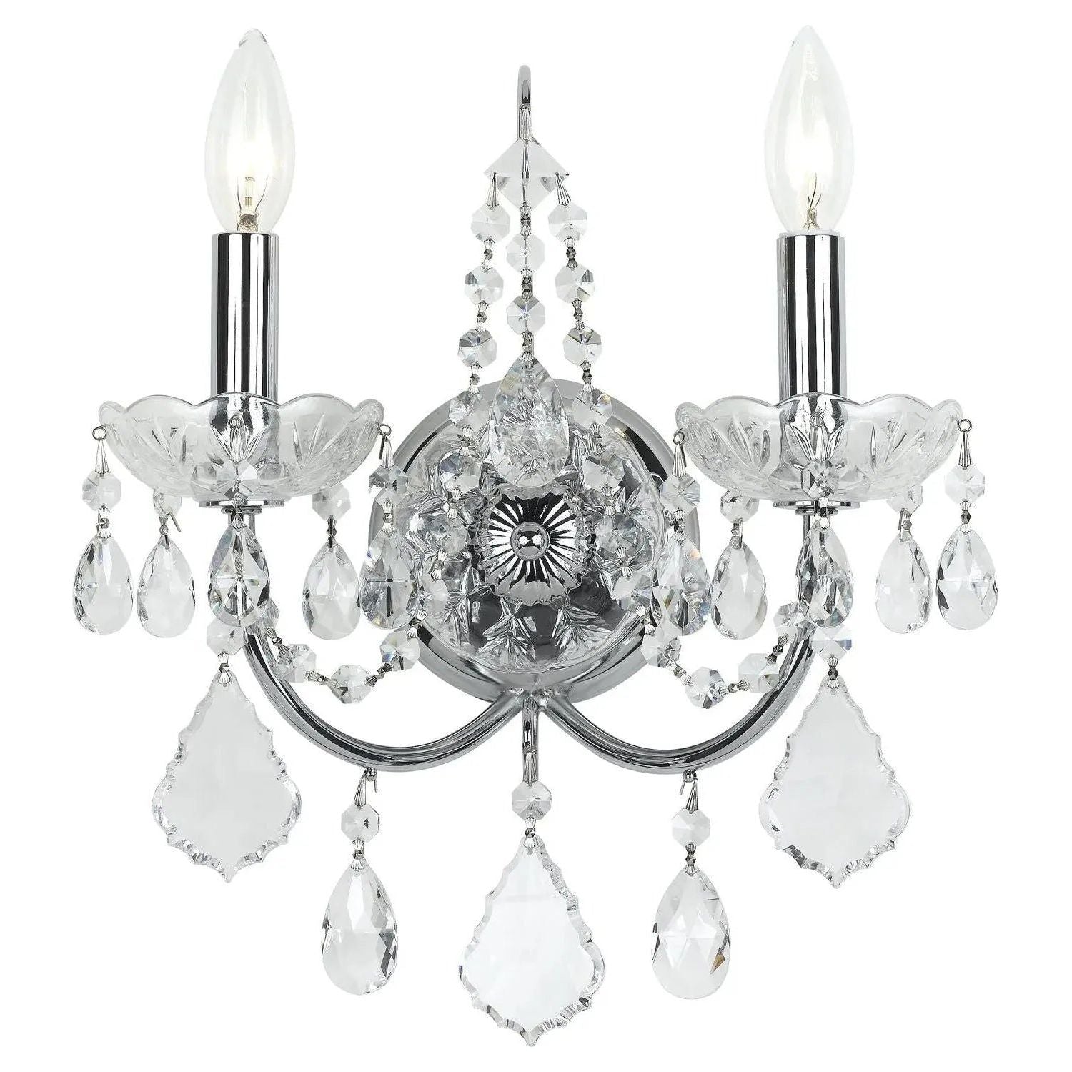 Crystorama - Imperial Wall Mount - 3222-CH-CL-I | Montreal Lighting & Hardware