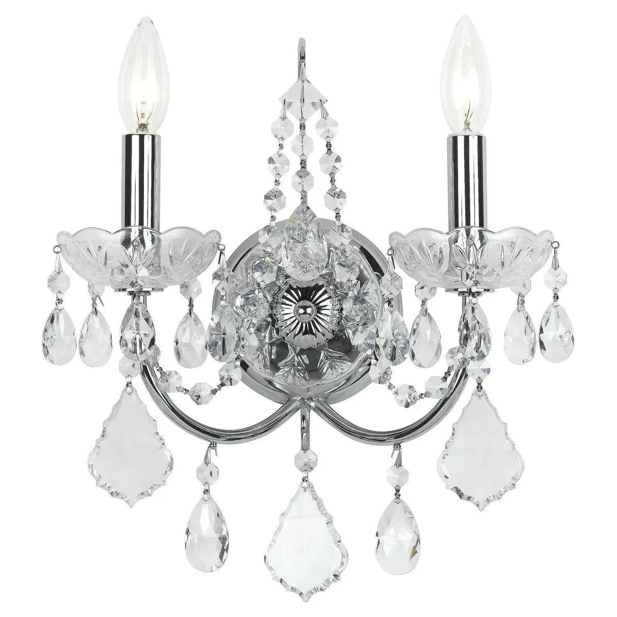 Crystorama - Imperial Wall Mount - 3222-CH-CL-I | Montreal Lighting & Hardware