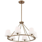 Crystorama - Keenan Six Light Chandelier - KEE-A3006-VG | Montreal Lighting & Hardware