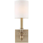 Crystorama - Lloyd One Light Wall Mount - LLO-481-AG | Montreal Lighting & Hardware