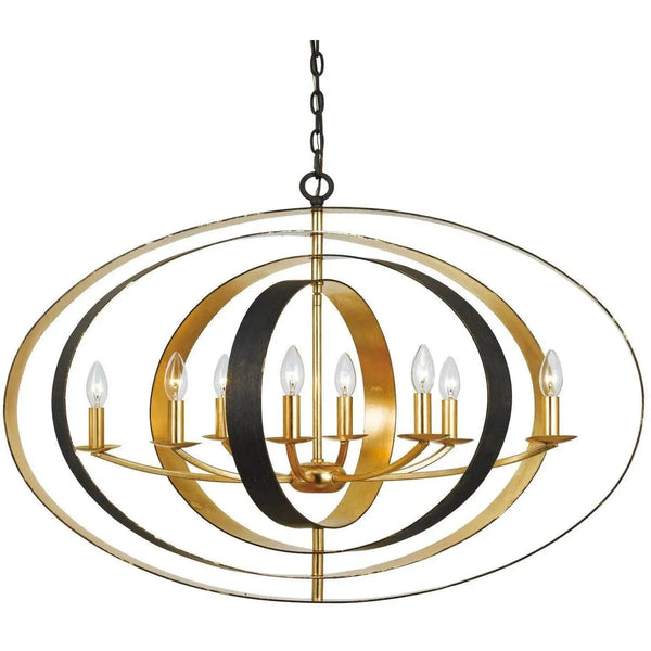Luna Eight Light Chandelier