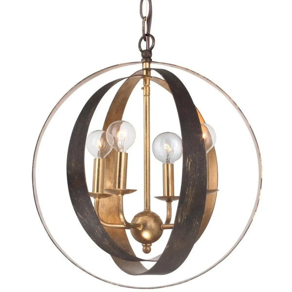 Luna Four Light Mini Chandelier