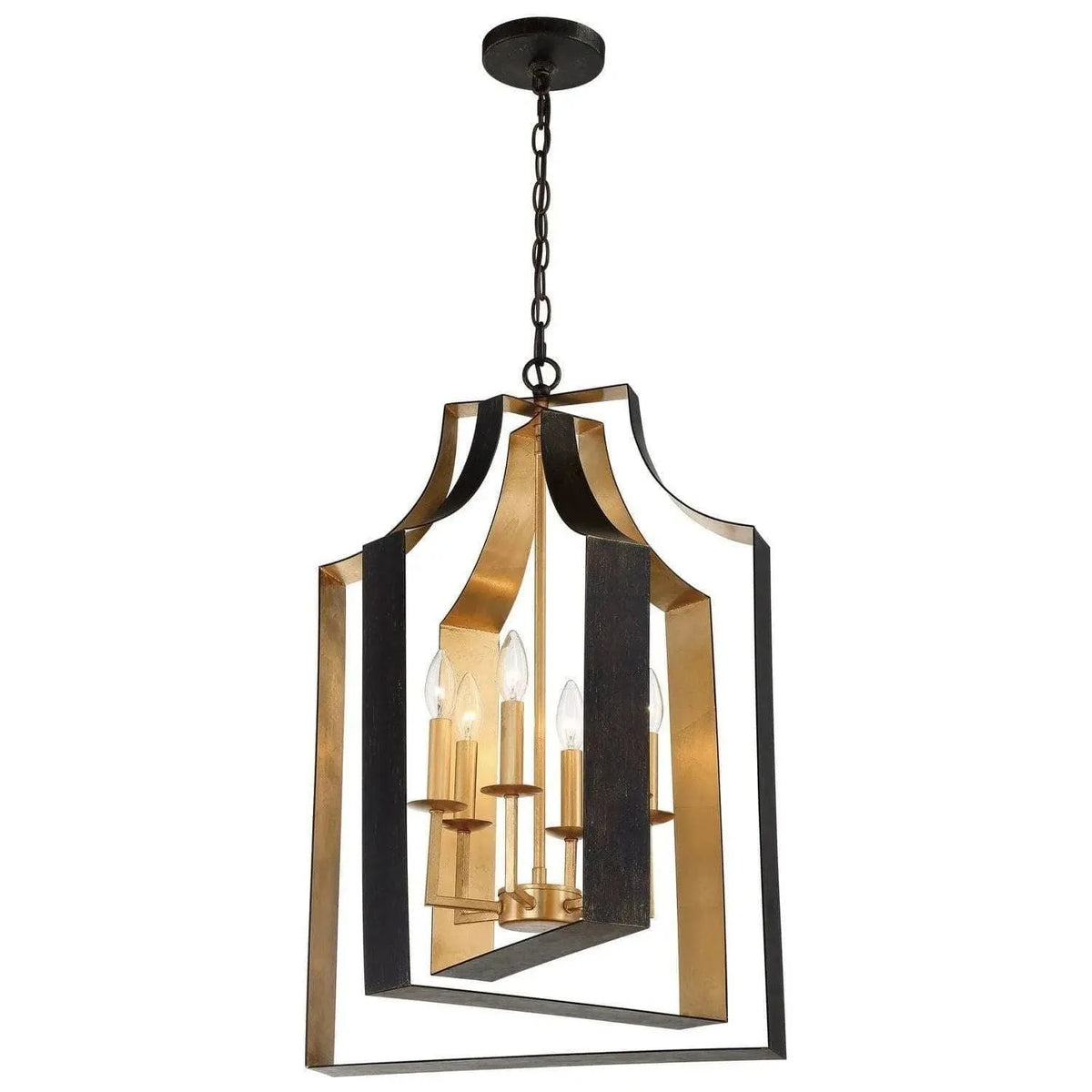 Crystorama - Luna Lantern - 595-EB-GA | Montreal Lighting & Hardware