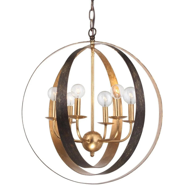 Luna Six Light Chandelier