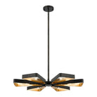 Crystorama - Luna Six Light Chandelier - 596-EB-GA | Montreal Lighting & Hardware