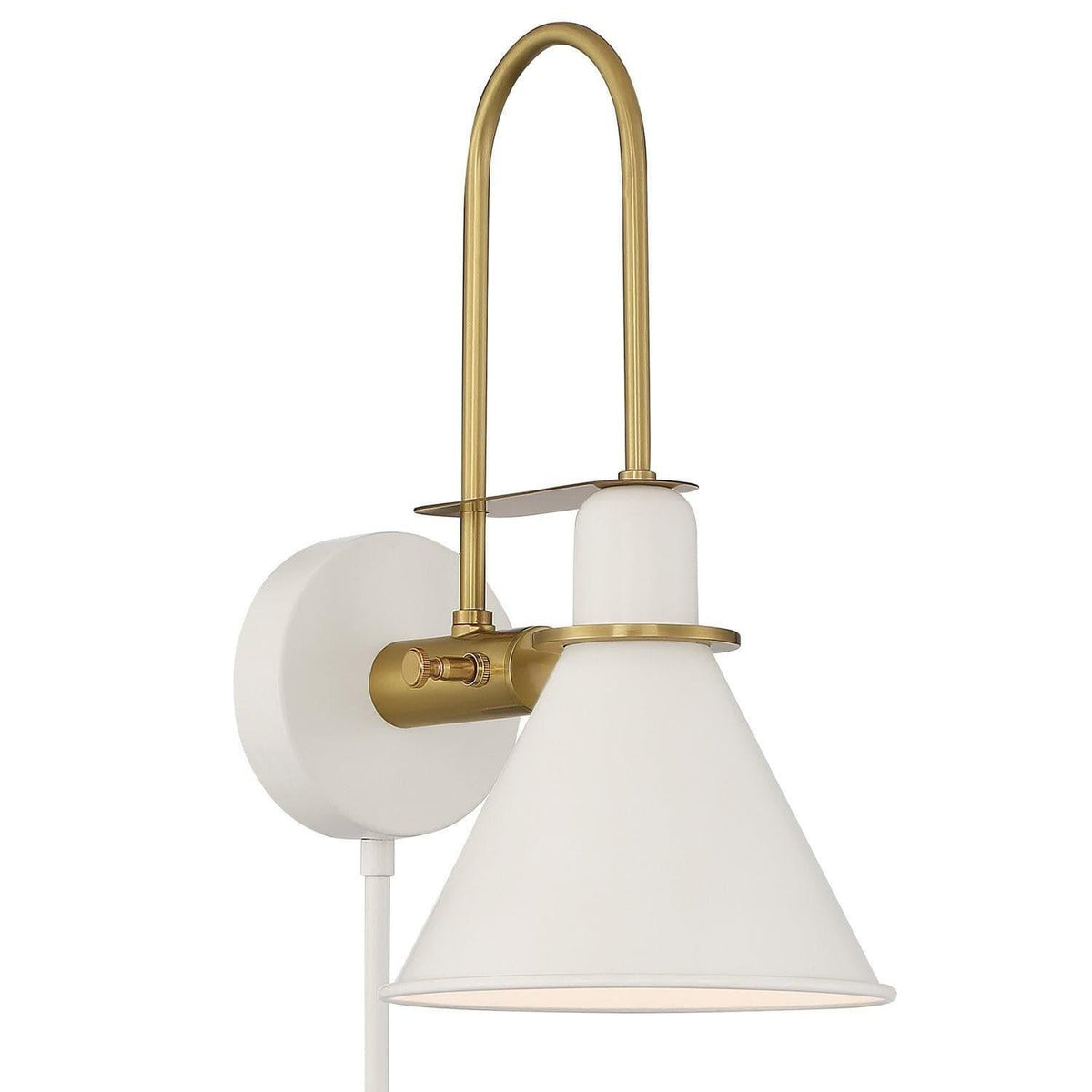 Crystorama - Medford Wall Mount - MED-B5501-WH | Montreal Lighting & Hardware