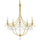 Crystorama - Metro Five Light Chandelier - 425-GA | Montreal Lighting & Hardware