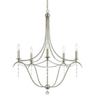 Crystorama - Metro Five Light Chandelier - 435-SA | Montreal Lighting & Hardware