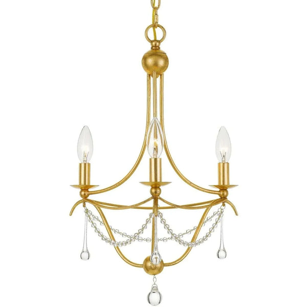 Metro Three Light Mini Chandelier