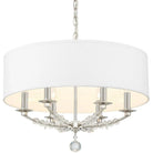 Crystorama - Mirage Six Light Chandelier - 8016-PN | Montreal Lighting & Hardware