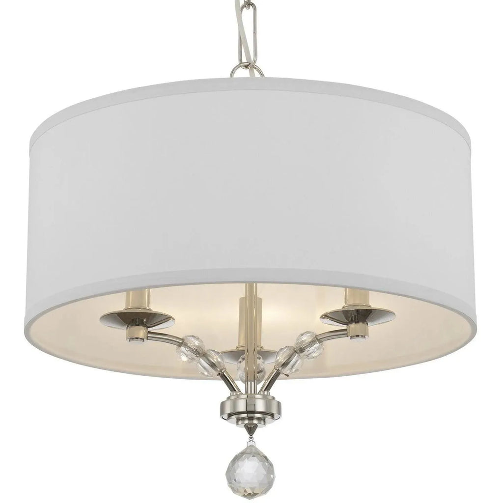 Mirage Three Light Chandelier | Crystorama - Montreal Lighting